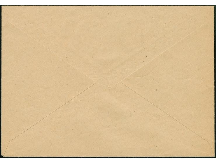 1949, Grünaufdruck 5 Pfg. - 1 M. je mit Ersttagstempel “BERLIN-CHARLOTTENBURG 9 1.8.49” auf FDC von der Magistratsabteilung o