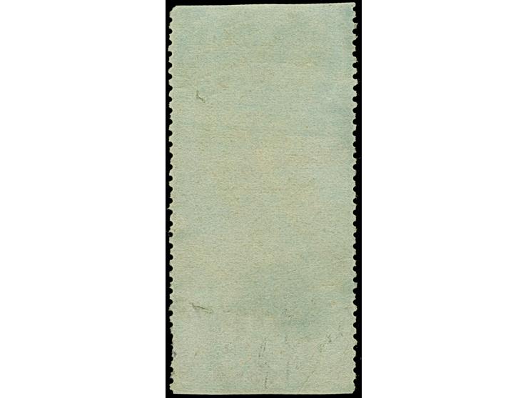 1866, fiscal stamps with overprint "SERVICE/POSTAGE" in green, 2 a., neatly cancelled, fine

