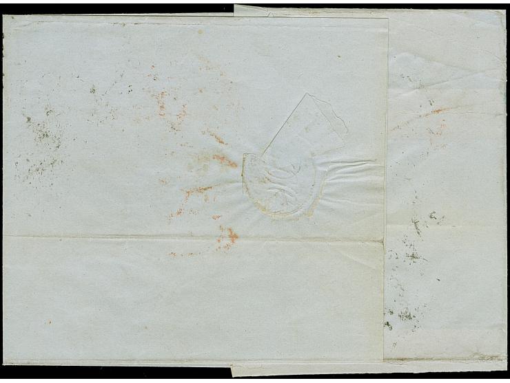 “COELN 15.12.65” (Spalink 4-6) mehrfach klar auf Preußen Wappen 3 Sgr. und waagerechtes Paar 2 Sgr. auf R-Faltbriefhülle der 