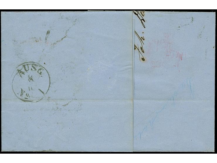 “COELN 6.10.70” (Spalink 4-12) mehrfach klar auf Norddeutscher Postbezirk 1 und 2 Gr. gezähnt als tarifgerechte Frankatur auf