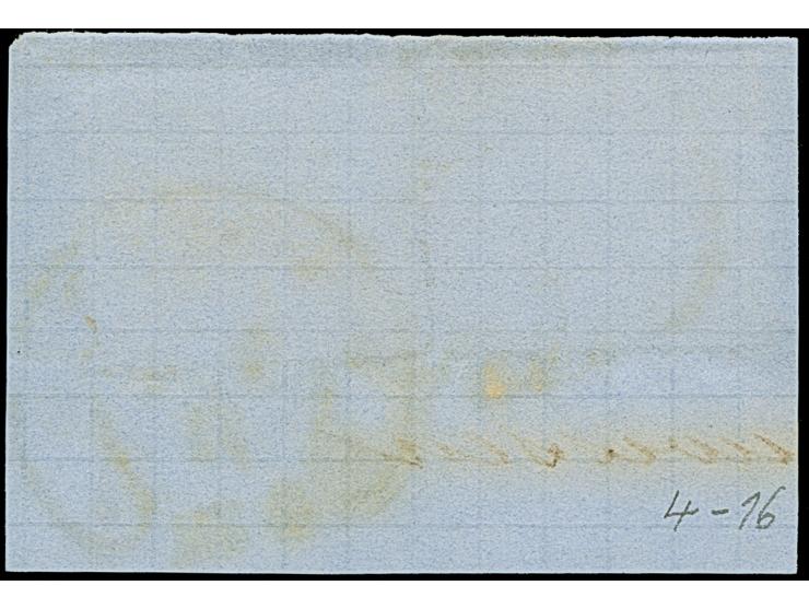 "COELN** 14.1.71" (Spalink 4-16), zweimal klar auf senkrechtem Paar Norddeutscher Postbezirk 1 Gr. gezähnt auf Briefstück, in