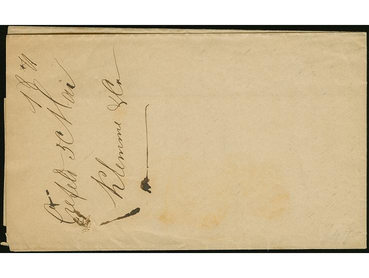 “CREFELD 11.MAI.71” (Spalink 6-2) mehrfach klar auf Norddeutscher Postbezirk ¼ Gr. hellrotviolett und ½ Gr. orange gezähnt al