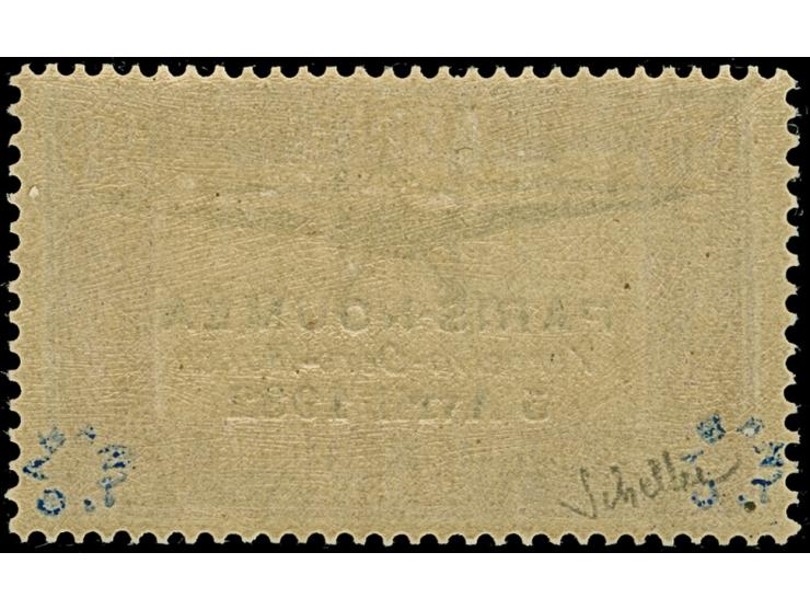 1932, Paris-Noumea Flight &nbsp;50 c. , unused, lightly hinged, vf, signed Scheller
