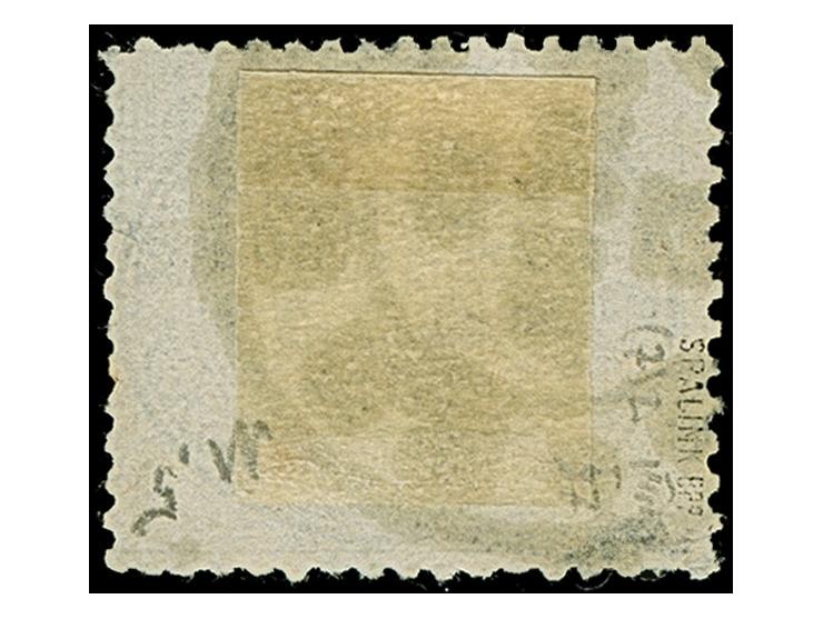 “DANZIG N.2 &nbsp;22.DECBR.73” (Spalink 7-2) klar auf Innendienstmarke 10 Gr. gelblichgrau. Die farbfrische Marke hat einen k