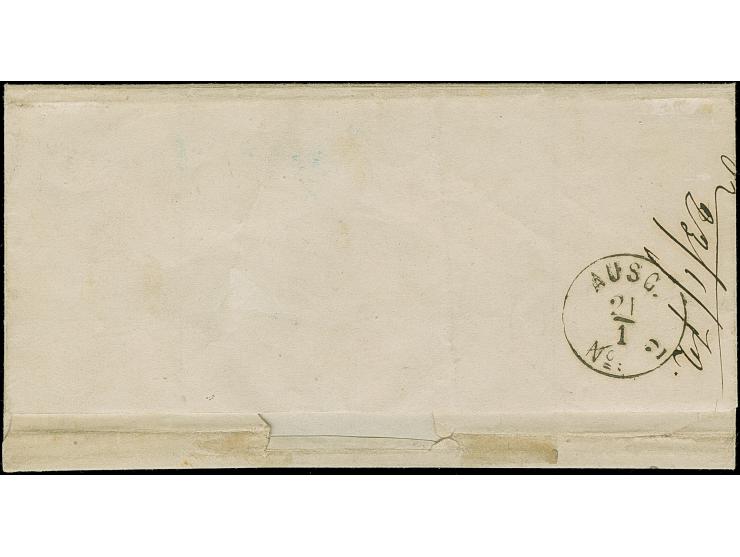 “DEMMIN 19.JAN.72” (Spalink 8) mehrfach klar auf waagerechtem Paar kleiner Schild ½ Gr. ziegelrot als tarifgerechte Mehrfachf