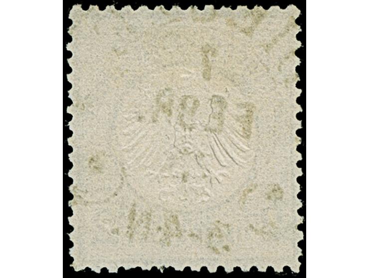 “DIEUZE 7.FEBR.73” (Spalink 9) klar auf loser Marke kleiner Schild 2 Gr. blau. Die farbfrische Marke ist gut geprägt, gut gez