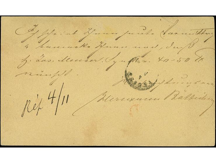 “DÜSSELDORF 3.NOVBR.73” (Spalink 11-1N2) zweimal klar auf zwei Einzelmarken großer Schild 1 Gr. karmin als tarifgerechte Mehr