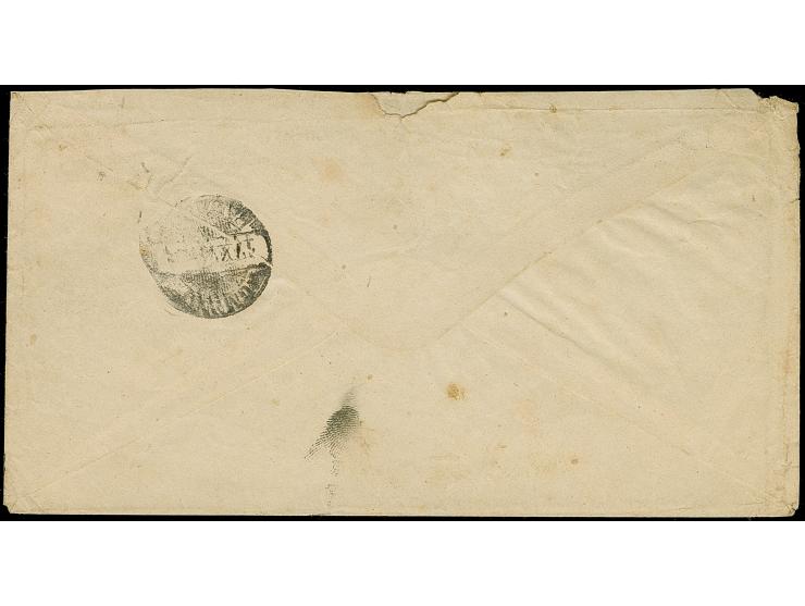 “HAMBURG I.A. 16.OCTBR.74” (Spalink 17-2M) klarer Abschlag ohne Zeitgruppenriegel auf großer Schild 1 Gr. karmin auf Vordruck