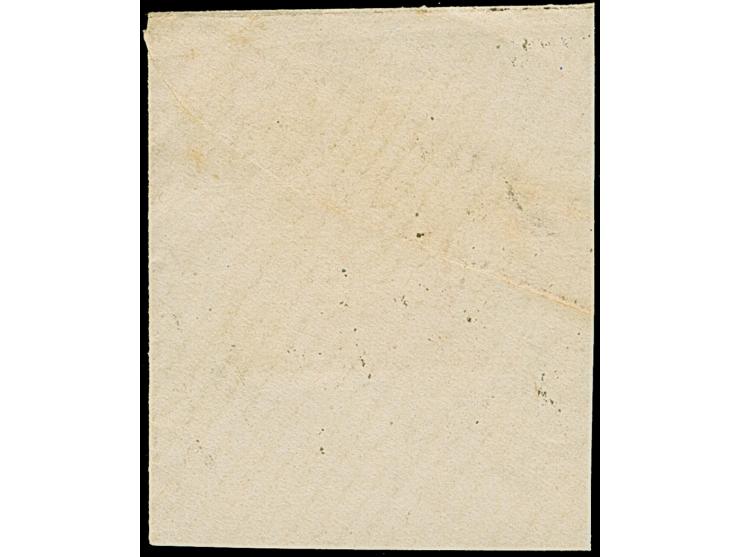 “HAMBURG-L.E. 24.DECBR.74” (Spalink 17-11) komplett und sehr klar auf großer Schild 1 Gr. karmin auf Briefstück. Die farbfris