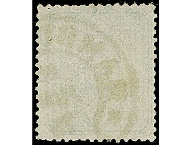 “HAMBURG-L.E. 16.JUN.75” (Spalink 17-11) klar auf loser 3 Pfge gelblichgrün. Die farbfrische Marke hat einen Eckzahnfehler, a