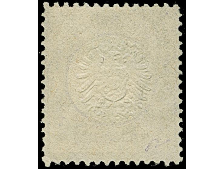 “HAMBURG-L.E.22.DECBR (74)” (Spalink 17-14) ohne Jahreszahl klar auf loser Marke großer Schild ¼ Gr. grauviolett. Die farbfri