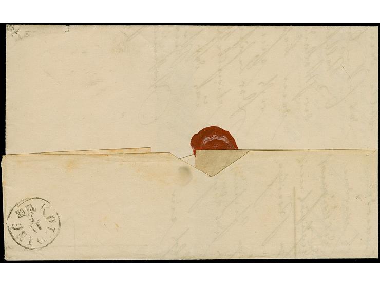 “KIEL 13.5.70” (Spalink 19-2) mehrfach klar auf Norddeutscher Postbezirk ½ Gr. und 1 Gr. gezähnt als tarifgerechte Frankatur 