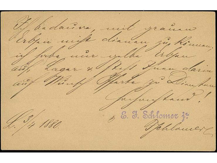 “LÜBECK BHF. E.P.B. 3.APRIL.80” (Spalink 22-3) klar auf Ganzsachenkarte 5 Pfg. nach Tangstedt in einwandfreier Erhaltung, sel