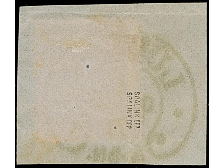 “LÜBECK 4.OCTBR.71” (Spalink 22-4) klar und komplett auf Norddeutscher Postbezirk 1 Gr. gezähnt auf Briefstück. Die farbfrisc