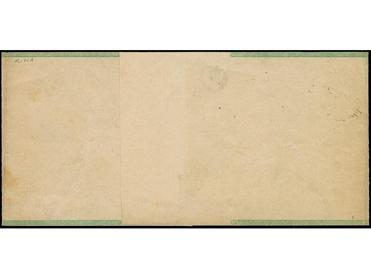 “MÜLHAUSEN i. ELS.BHF. 16.FEBR.80” (Spalink 26-9) sehr klar auf Ganzsachen-Streifband 3 Pfge nach Frankfurt. Das Streifband m