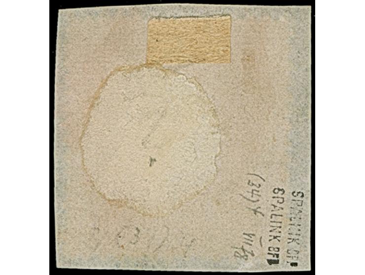 “SOLINGEN 3.APRIL.74” (Spalink 34-4) auf großer Schild ⅓ Gr. gelblichgrün im kleinen Format L15 auf Briefstück. Die farbfrisc