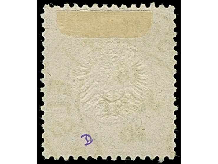 “STRASSBURG i. ELS. 18.JUNI.75” (Spalink 36-6) sehr klar auf loser Marke großer Schild 5 Gr. ockerbraun. Die farbfrische Mark