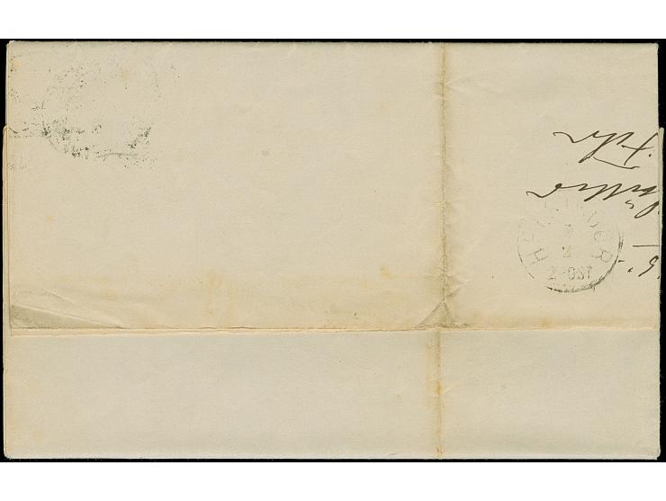 “KÖNIGSBERG i. PR.P.A. OST BHF 1.FEBR.75” (Spalink 20-2) klar auf 3 Pfge stumpfgrün und 5 Pfge violett als tarifgerechte Fran