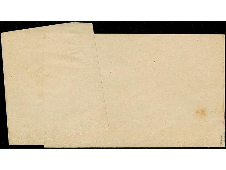 “COELN 20.11.74” (Spalink 4-2N2) klar auf Ganzsachen-Streifband großer Schild ⅓ Gr. nach Leipzig. Das Streifband mit Gelbflec