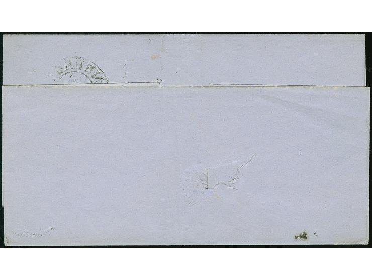 “HAMBURG I.A. 20.DECBR.72” (Spalink 17-1) sehr klar auf kleiner Schild 5 Gr. ockerbraun als tarifgerechte Einzelfrankatur auf