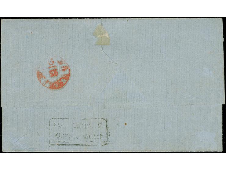 BERDICHEV (Ukraine): 10 kopeck brown &amp; blue, good to large margins, tied by clear dotted rectangular “163” with additiona