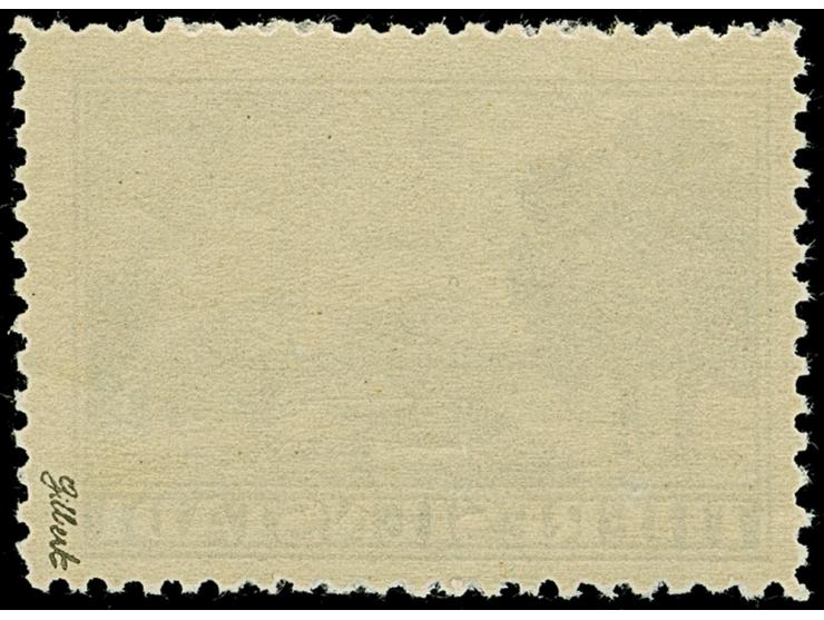 1943, Zulassungsmarke, postfrisch, tadellos, sign. Gilbert sowie Fotoattest Brunel (2025)