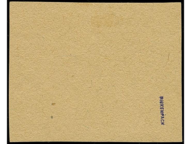 1943, Zulassungsmarke, sauber mit Stempel “PRAG 38 -6.XII.43--13” auf Briefstück, tadellos, sign. Pickenpack sowie Fotoattest