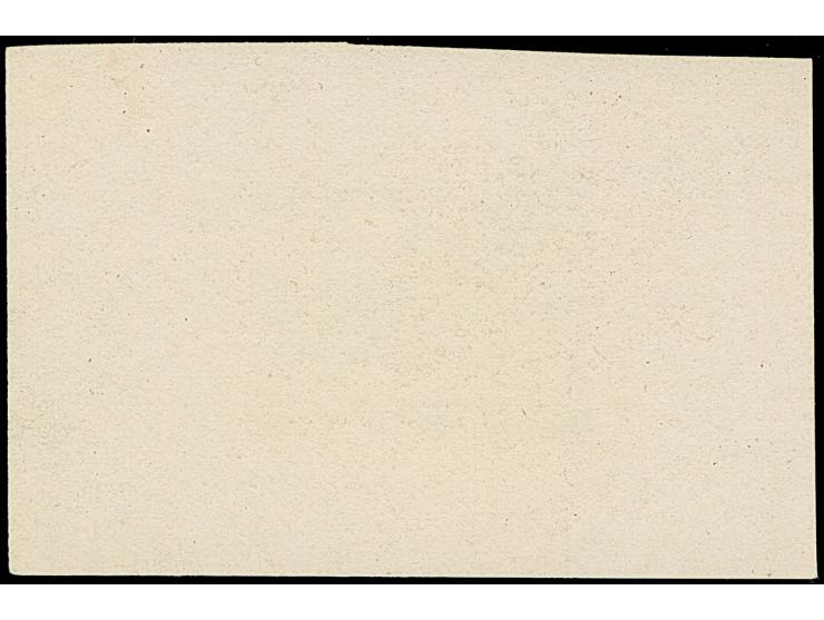 1939, Schuhfabrik Bata, Zlin 3K. schwarzgrün, Einzelabzug in von der endgültigen Ausgabe etwas abweichendem Format auf ungumm