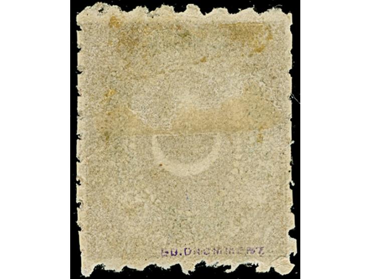 1871, Star &amp; Crescent (Duloz), 10 pa. mauve, perf. 5-11, unused with original gum, heavy hinge remnants, very well center