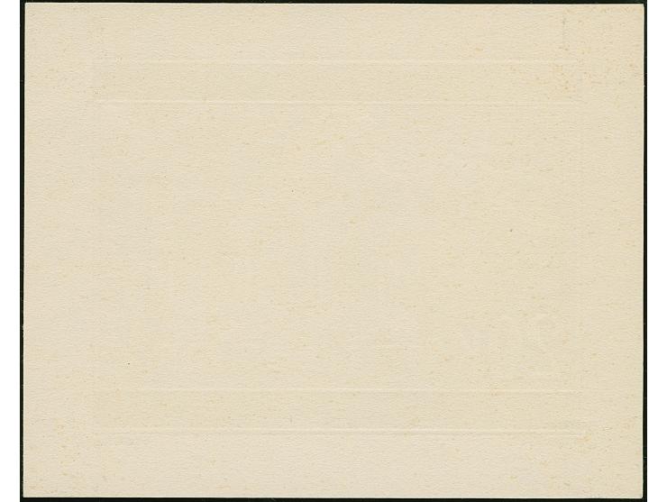 1939, Landschaften Palais Waldsytein, Prag 20 K., Entwurfszeichnung, schwarzer Druck auf Büttenpapier (121x05mm), aus dem Eri