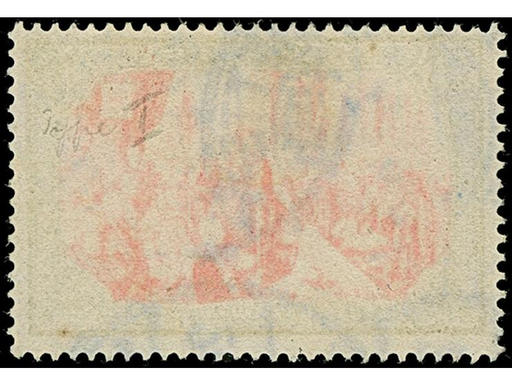 1900, Reichspost 5 M. ohne Nachmalung, farbfrisch und sehr gut gezähnt, sauber entwertet "HETTSTEDT 2.. 12.02". Einwandfrei. 