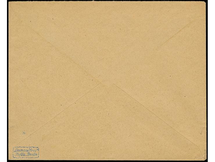 5 Mrd. auf 2 Mio. M. lila mit Stempel “NÜRNBERG 17 19.NOV.23” als tarifgerechte Einzelfrankatur auf Firmenvordruckbrief bis 2