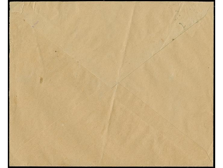 Rentenpfennig 10 Pfg. im leicht verquetscht aufgeklebten, waagerechten Paar mit Ersttagsstempel “LINDAU 1.12.23” als tarifger