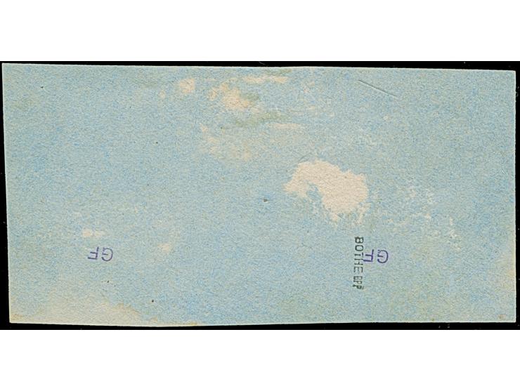 1900/08, Kaiseryacht 5 M. mit zwei klaren Stempeln “FRIEDRICHS-WILHELMSHAFEN 17.7.06” auf Briefstück, in einwandfreier Erhalt