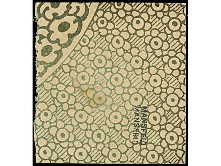 “MORA (KAMERUN) 31.1.14” klar auf Kaiseryacht 3 Pfg. Kaiseryacht auf Briefstück, in einwandfreier Erhaltung, doppelt sign. Ma