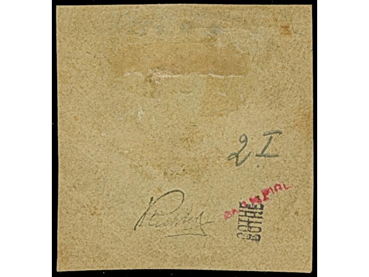 1897/1900, Jaluit-Ausgabe 5 Pfg. mit Stempel “JALUIT MARSCHALL-INSELN 25.8.99” auf Briefstück in einwandfreier Erhaltung, u.a