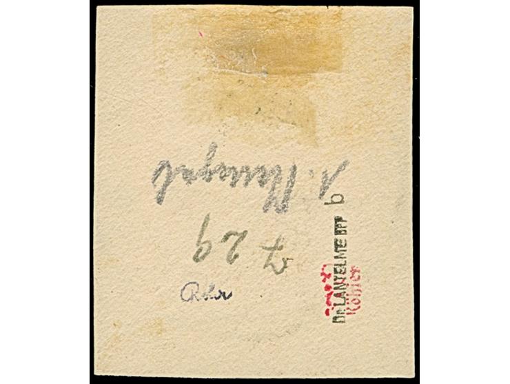 1899, 3 Pfg. lebhaftorange mit Stempel “JALUIT MARSCHALL-INSELN 5.12.99” auf Briefstück in einwandfreier Erhaltung, sign. Köh