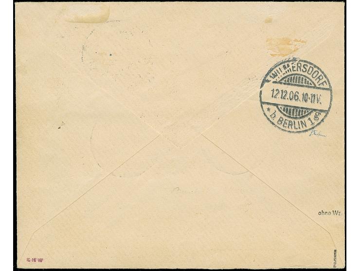 1905, Kaiseryacht ½-1 Dollar und 2½ Dollar. mit Zähnungslöcher 25:16 und Randstück 1½ Dollar mit Zähnungslöcher 26:17, jeweil