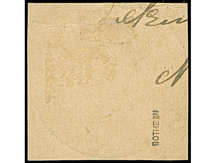 1900, Handstempel 30 Pfg. mit klarem Stempel “TIENTSIN DP *a 22.2.01” auf Briefstück. Die farbfrische Marke ist zum Teil übli
