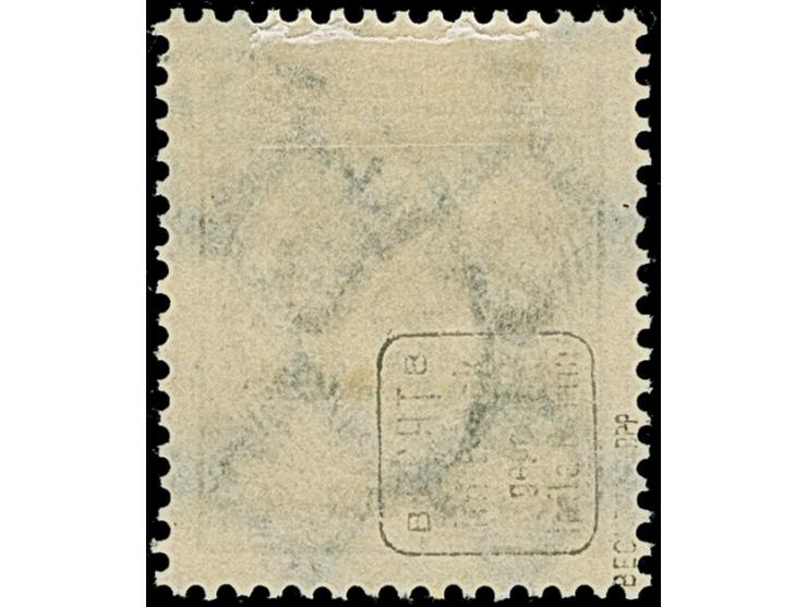 Schlangenaufdruck 200 Mio. M. (dunkel)olivbraun mit Stempel “BERLIN 17.11.23”. Die farbfrische Marke ist sehr gut gezähnt und