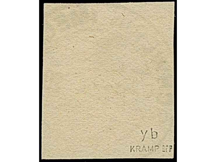 8 Pfg. rotorange auf y-Papier, sauber gestempelt, in tadelloser Erhaltung, sign. Kramp BPP mit Fotoattest (2000)