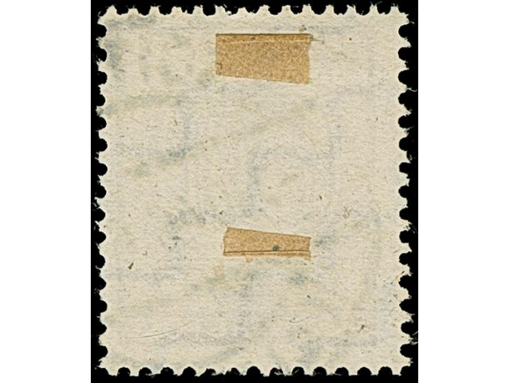 Ziffer 60 Pfg. karminbraun mit Wasserzeichen 1Y, sauber gestempelt, in tadelloser Erhaltung, Fotoattest Ströh BPP (2007)