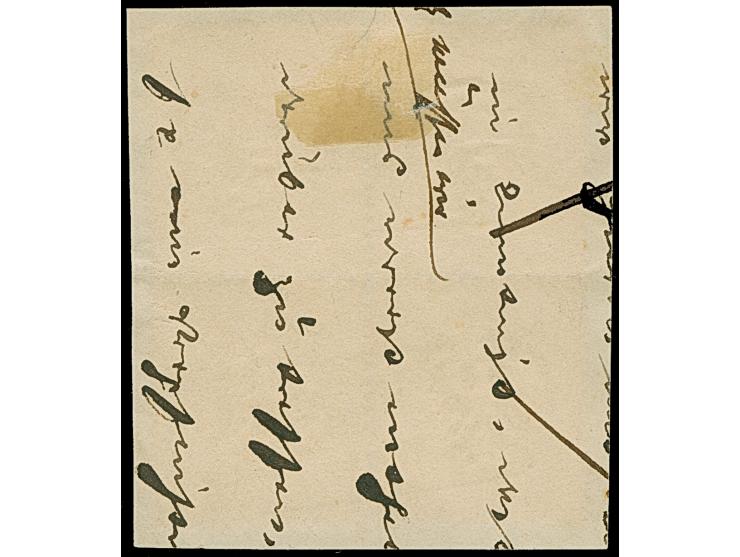 1 Gr. karmin mit Plattenfehler “Akzent über C in REICHS auf der 1. Strichleiste” (Feld 10) im Viererblock mit drei Normalmark