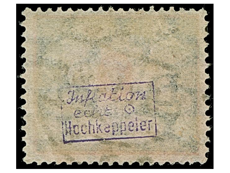 1923, Wappen 500 M. mit zeitgerecher Entwertung "DANZIG 1t/1.8.23", Fotoattest Gruber BPP (2025)