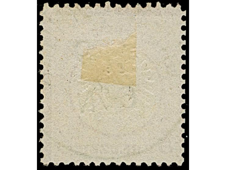 3 Kr. karmin mit Plattenfehler “zweites E in DEUTSCHE gebrochen” (Feld 4), mit badischen Agentur EKr. “UNTEREGGINGEN 2.9.74” 