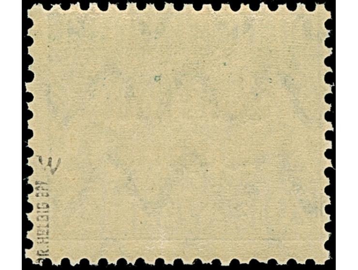 20 Pfg Volksstaat auf satiniertem Papier, postfrisch in einwandfreier Erhaltung. Eine sehr seltene Variante. Signiert Dr. Hel