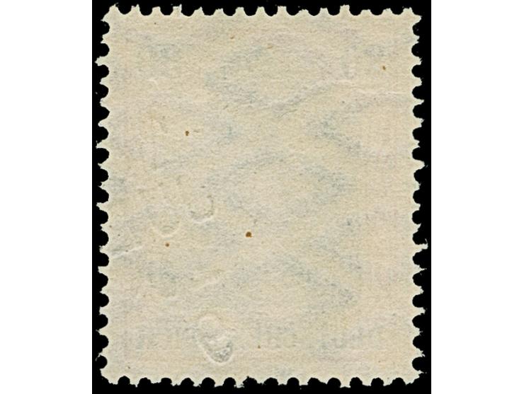 1905, Germania 30 Pfg. dunkelrötlichorange/schwarz auf mittelchromgelbem Papier mit liegendem Wasserzeichen (Wz. 1Y), sauber 