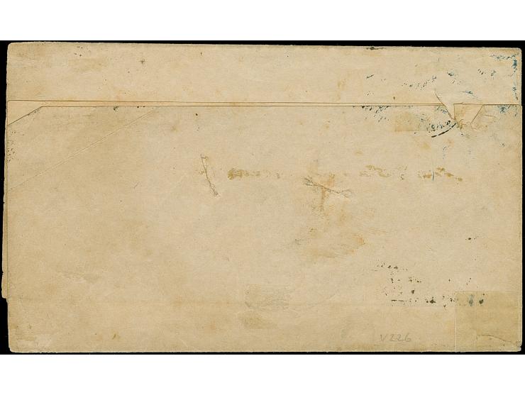 ⅓ Gr. grün und ½ Gr. orange, mit Ra3 "FREIBURG/IN SCHLESIEN/23 11 71" auf Drucksache mit Leitvermerk "via Österreich!" nach T