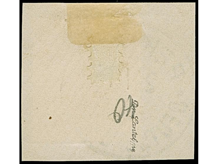 Krone/Adler 20 Pfg. mit klarem EKr. “PEKING DP 22.1.01” auf Briefstück. Die farbfrische Marke ist gut gezähnt und in einwandf