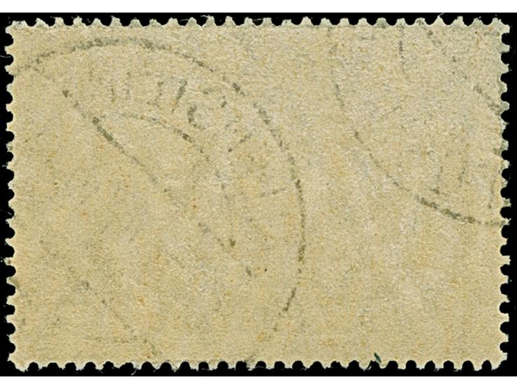 1920, Aufdruckausgabe Germania 3 Mark mit Aufdruckfehler “oberer Balken des letzten E von Plebiscte nach unten verbogen”, sau